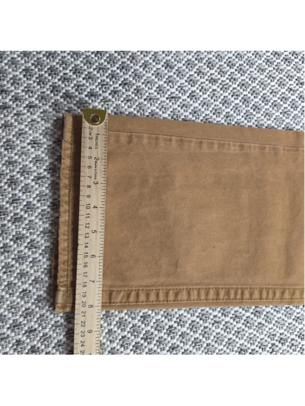 True Religion Section Straight Jeans Mens 31 Brown Tan Cotton Casual Y2K